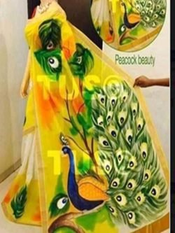 Handpainted-Sarees-The-Ultimate-Choice-of-Art-and-Fashion-swamini-sarees